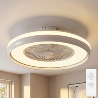 Deckenventilator Deckenlampe Deckenleuchte Cct Fernbedienung 3 Stufen Timer Led