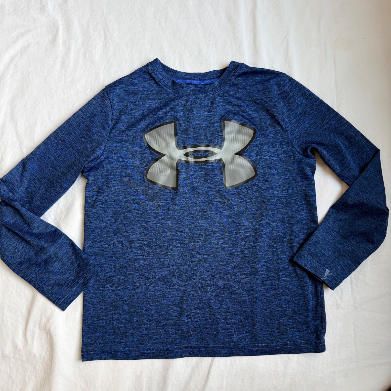 Under Armour Youth Long Sleeve Blue Shirt Bundle Loose Fit YSM thumbnail 3