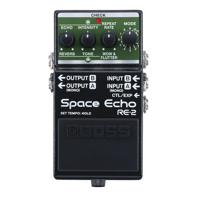 BOSS RE-2 Compact Space Echo Delay Guitar Pedal
