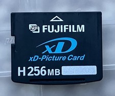 Speicherkarte xD Fuji 256 MB, Typ H, nie benutzt￼