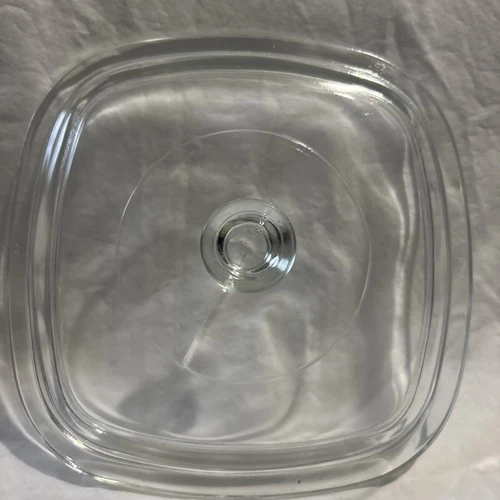 Corning Ware Replacement 7” Clear Glass Lid Pyrex A-7-C Casserole Lid Only EUC