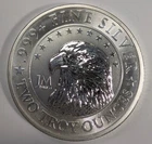 JM Bullion 2 oz .999 Silver Round - A952