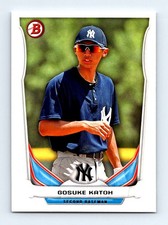 #TP-85 2014 Bowman Top Prospects Gosuke Katoh Yankees