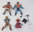VTG 1980s Mattel Masters of the Universe MOTU Set: Zodac/He-Man/Orko/Faker Parts