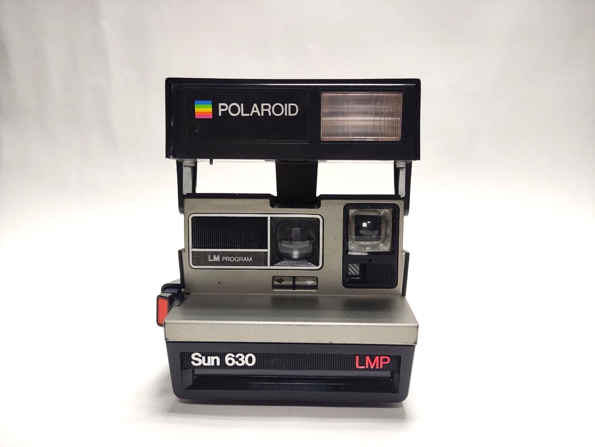 Rare Polaroid Sun 630 LMP Instant Camera 600 Vintage ((Need Film