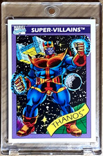 1990 Marvel Universe Karte 79 THANOS.