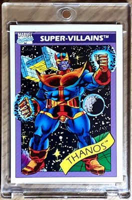 1990 Marvel Universe Karte 79 THANOS.