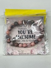 Pink Beaded Bracelet