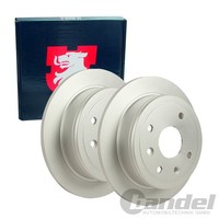 2X JP Group Bremsscheiben Ø258Mm Voll Hinten Passend FüR Chevrolet Lacetti