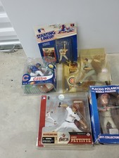 MLB Collectible Lot of 5 Figurine Baseball Player