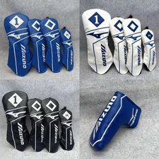 Golf Driver Fairway Wood Hybrid Blade Putter Head Cover Mizuno Diamond 3 Colors