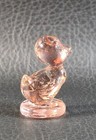 Boyd's Crystal Art Glass DUCKLING #21 HEATHERBLOOM 7-23-84 NOS 1-3/8" High — photo 7