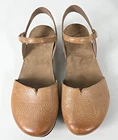 Dansko Womens ROWAN Mary Jane Honey Distressed Leather Sz 41 /US 10.5 11