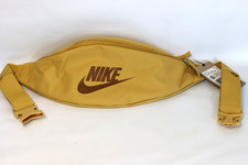 Nike Heritage Waist Bag Unisex Casual Yellow Gold Casual Hip Pack DB0490-725