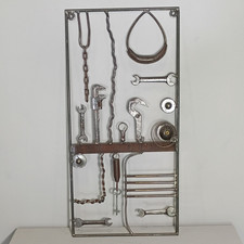 Mark R English Industrial Tools Metal Wall Hanging Art ( Iron Symphony)