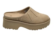 UGG Womens Size 8 New Heights Sunwave Mustard Seed Tan Clog Shoes