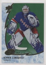 2019-20 Upper Deck Ice Green Henrik Lundqvist #32 HOF ib6