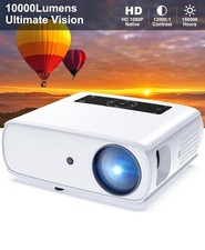 1080P HD-Projektor mit 10.000 Lumen | Großes...