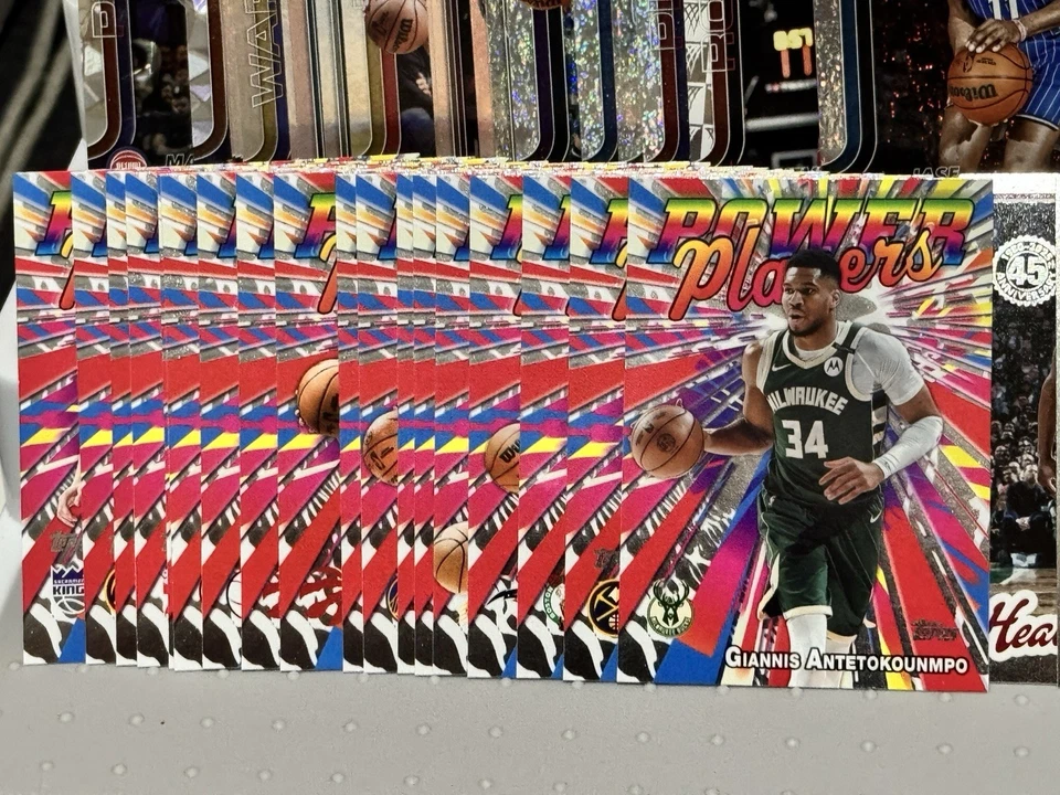 2025-26 Topps Flagship TODOS LOS INSERTOS/PARALELOS LOTE 175 CARTAS - Estrellas, novatos, veterinarios Foto 4 de 4