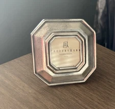 Pottery Barn Estate Picture Frame MINI Silver Tone