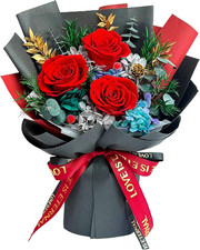 Flowers for Delivery, Preserved Flowers Bouquets, Birthday Gifts for Women Mom