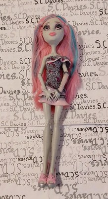 Monster High Rochelle Goyle Ghouls night out ,dress, shoes, armband V.G.C