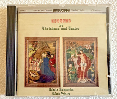 Vespers for Christmas and Easter, Schuman Codex 16th c. Medieval-1 CD-Hungaroton