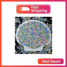 LIKETURE Fake Sprinkles 110G Non-edible Polymer Clay Sprinkles Fake Candy Sprink