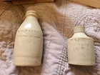 Antique W.G. NIXEY DOULTON 12 SoHo Square London INK BOTTLES X 3