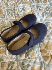 Elephantito Mary Jane textured navy size 27 or toddler 10 school shoes