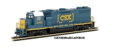 HO Scale GP38-2 CSX (Dark Future) Locomotive BACHMANN New 61720