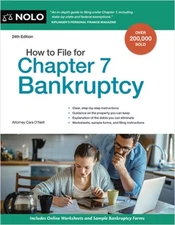 How to File for Chapter 7 Bankruptcy (Paperback or Softback)