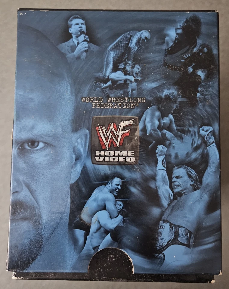 Vintage WWF WrestleMania - The Legacy VHS Box Set 14 Tapes RARE WWE  - Image 4 of 4