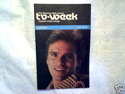 1986 MACGYVER TV WEEK richard dean anderson,TV Listings Magazine - Picture 1 of 1