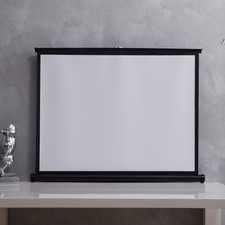Projector Screen Stand Portable HD Cinema Movie Table top 40/50inch Home School