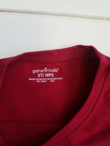 Kids Clothing long Sleeves Heat IronTransfer Vinyl Blue 4T& T5 Burgundy - Picture 7 of 8