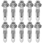 30PCS Hollow Wall Anchors Expansion Nut Jack Fixing Nuts Drywall Hollow Anchors