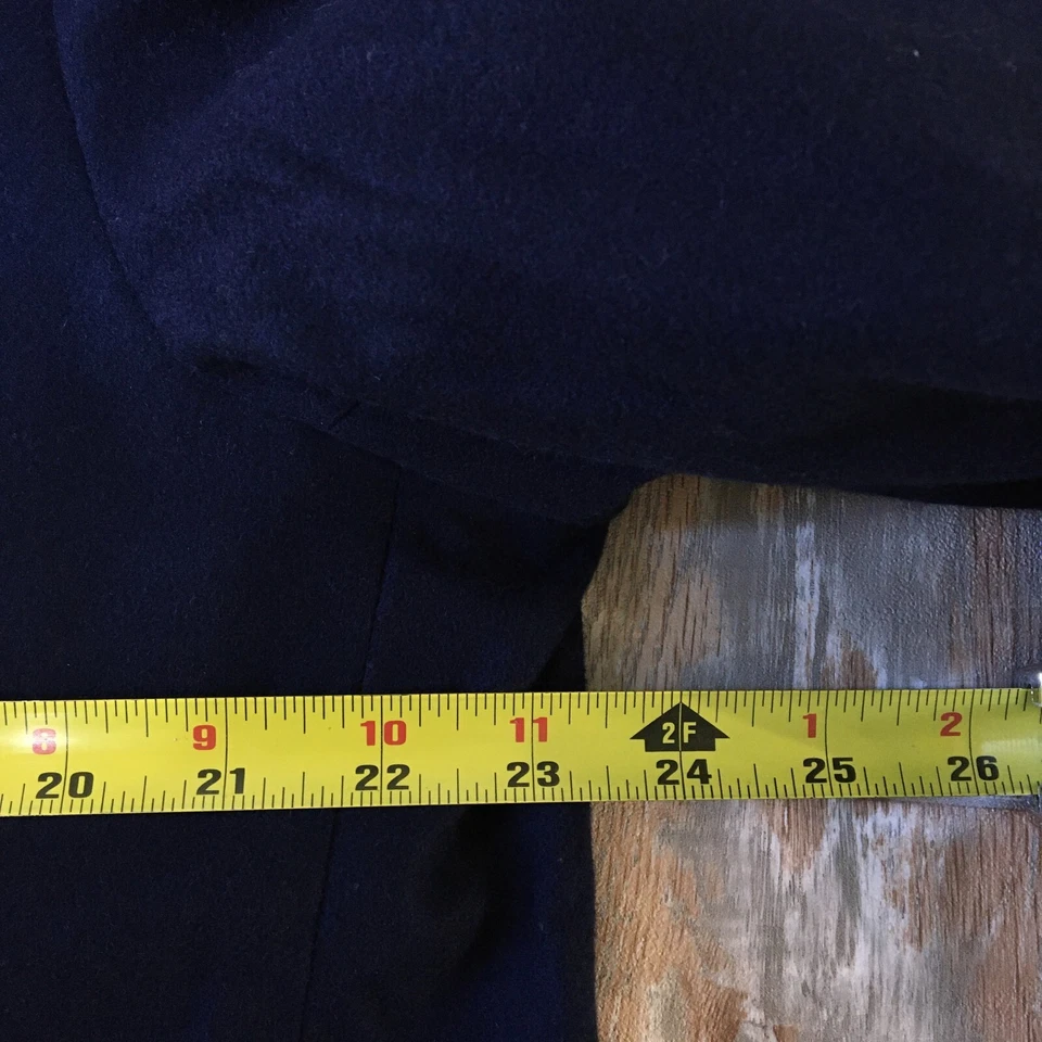 NUEVO CON ETIQUETAS $398 Chaqueta Blazer Outerknown Para Hombre Azul Marino Talla 44 Lana Italiana Foto 4 de 4