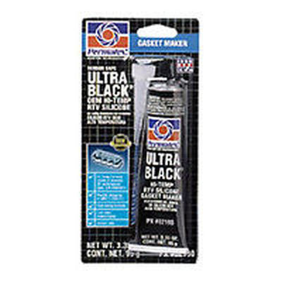 PERMATEX ULTRA BLACK GASKET MAKER 3 OZ TUBE .MOTORCYCLE,ATV,UTV,WATERCRAFT,MOWER