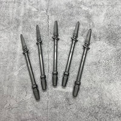 5Pack Dwarf Long Spear Blocks Weapons Accessories for Minifigures Lotr B10b235