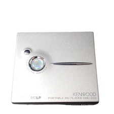 KENWOOD DMC-S55 Portable MD Player Silver From Japan Very Good