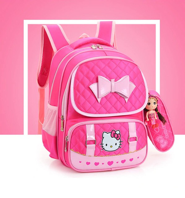 School Bag For Kids Cartoon Toddler Shoulder Schoolbag Little Baby Girl