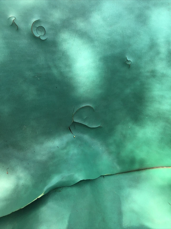 Mid Century Modern Bertoia Diamond chair cover by Knoll Aqua Vinyl FREE Ship - Image 2 of 4