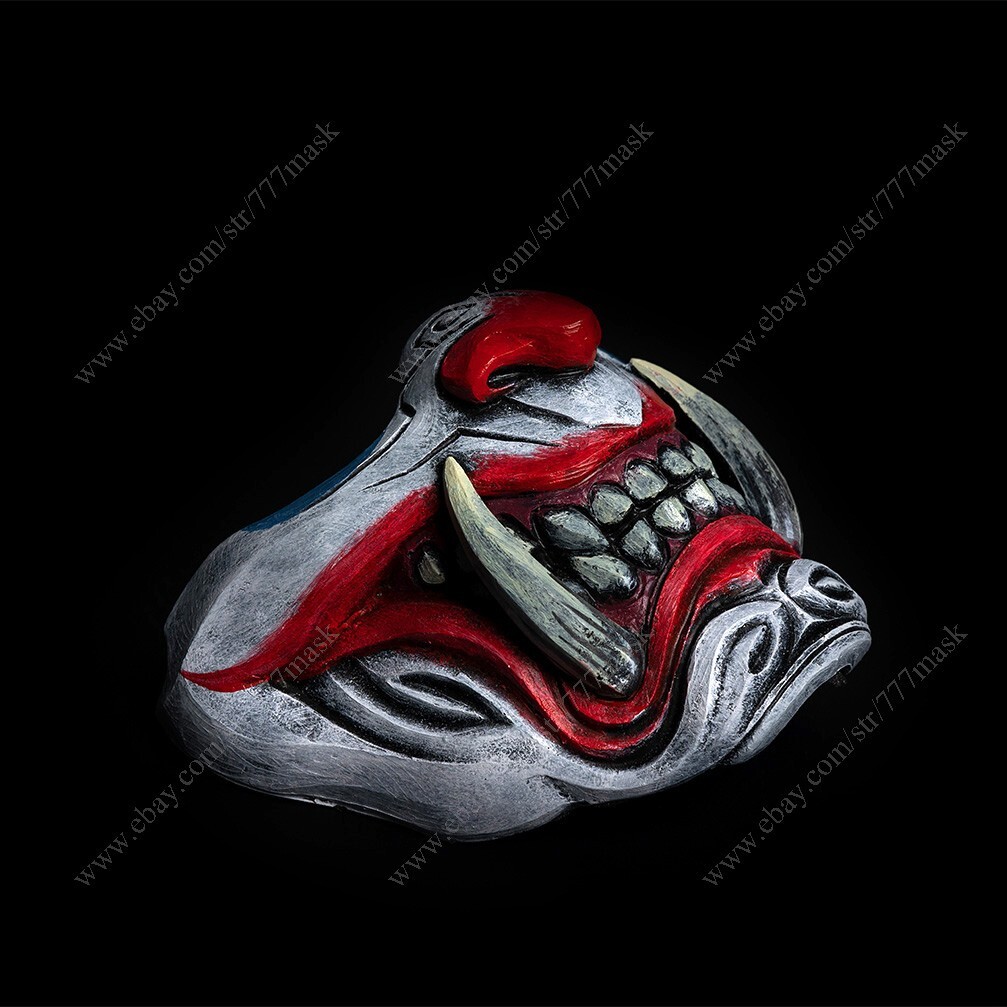 Samurai Oni Airsoft Mask Paintball Motorcycle Halloween