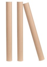 Versandrolle 70 x 500 mm Versandhülsen Papprollen ohne PE-Deckel BRAUN NEU