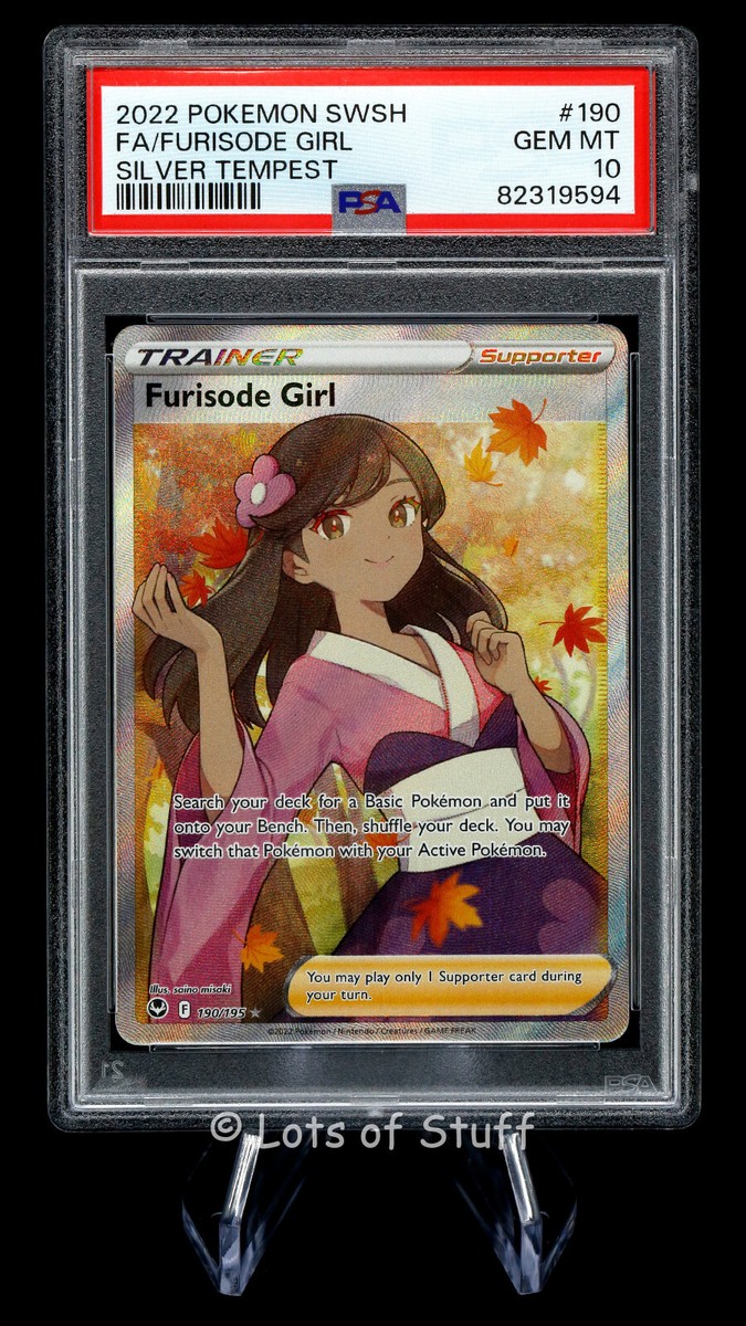 ティモリス ssp PSA 10 GEM MINT Furisode Girl Full Art Trainer Silver