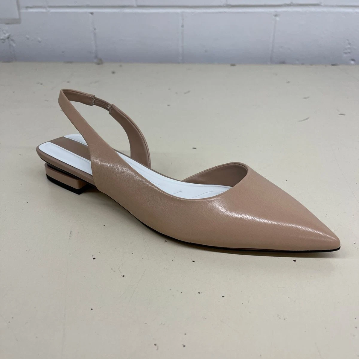 FRANCO SARTO Tyra Slingback Flat Women s Size 8 Sand eBay