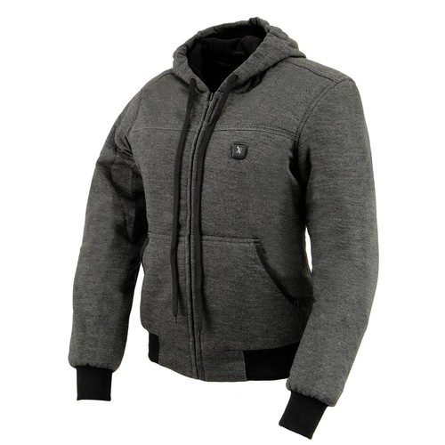 NEXGEN HEAT Women's Zipper Front Heated Hoodie **NXL2713SET - GREY - Picture 9 of 13