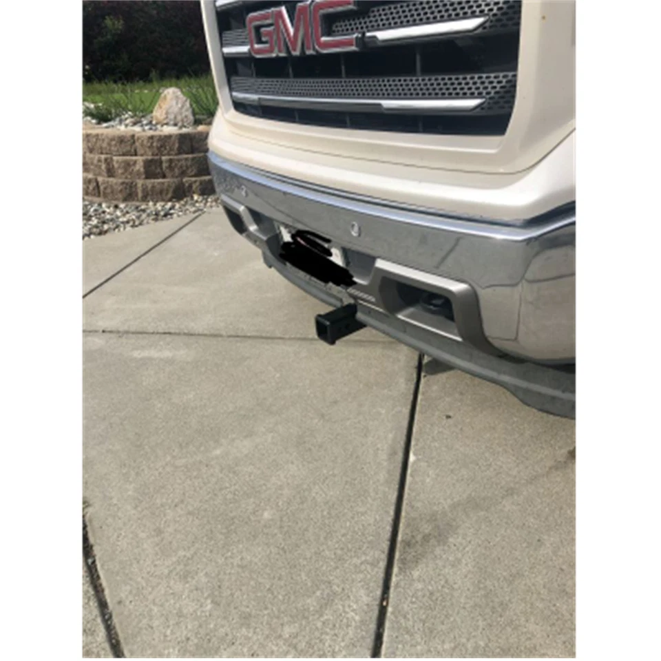 Receptor de montaje frontal Draw-Tite 65064, negro 2" se adapta a algunos modelos Chevrolet y GMC Foto 2 de 4