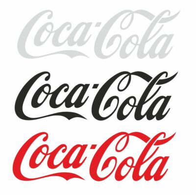 2x Aufkleber Cola je 10cm für Mini Kühlschrank Auto Tür Fenster